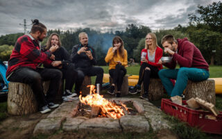 Hospudka a táboriste v tynci nad Sázavou