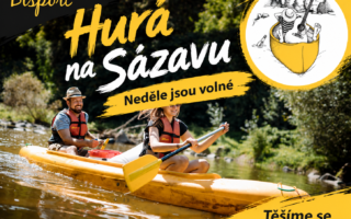 půjčovna lodí na Sázavě